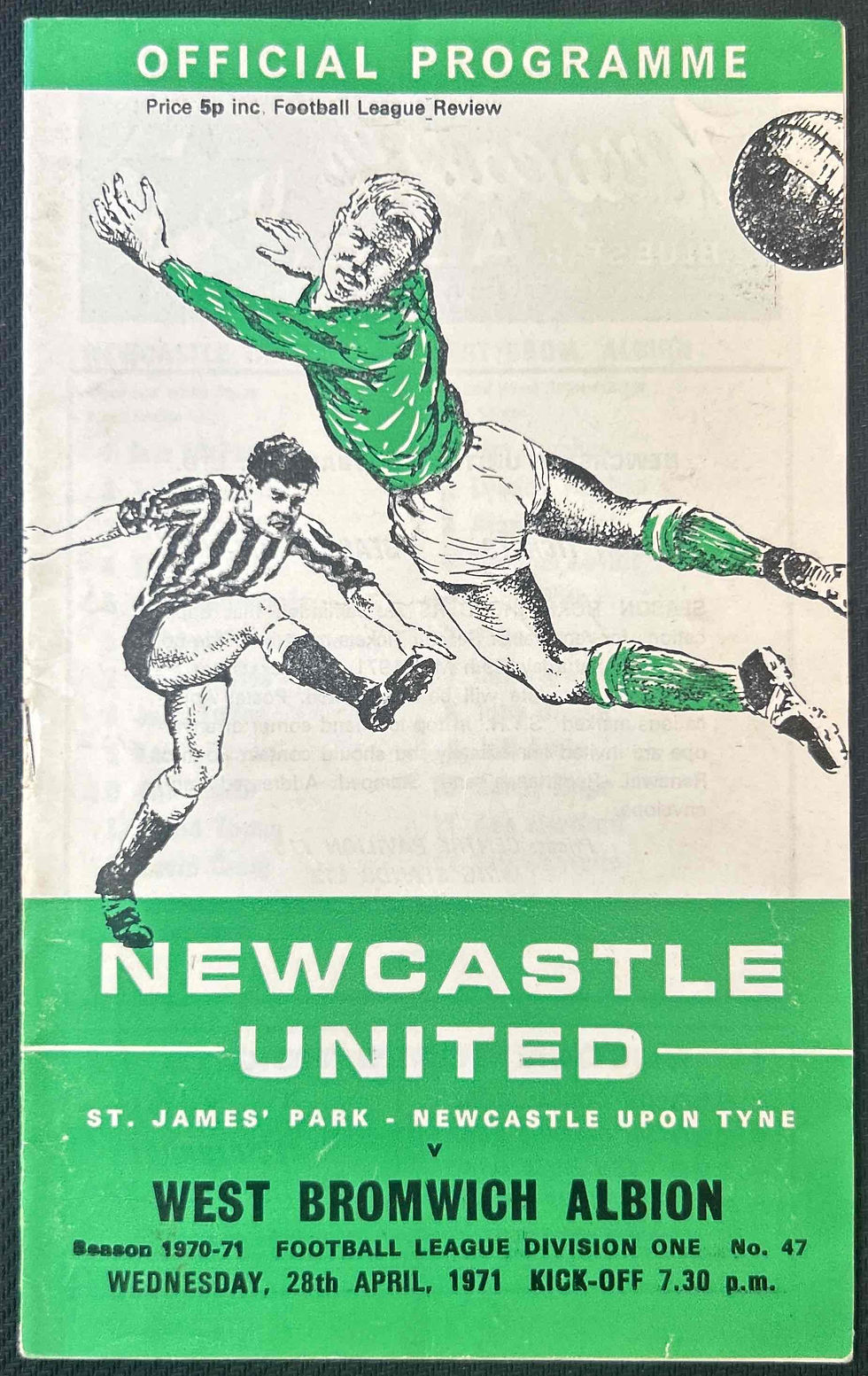 1971 Apr 28 Newcastle V West Brom