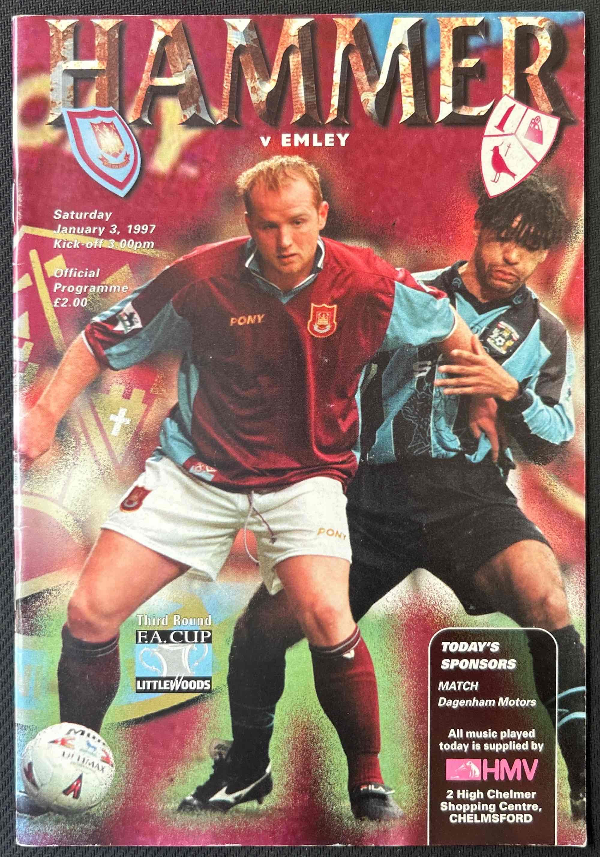 West Ham V Emley