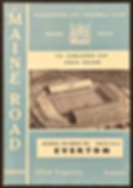 Man City Football Programmes