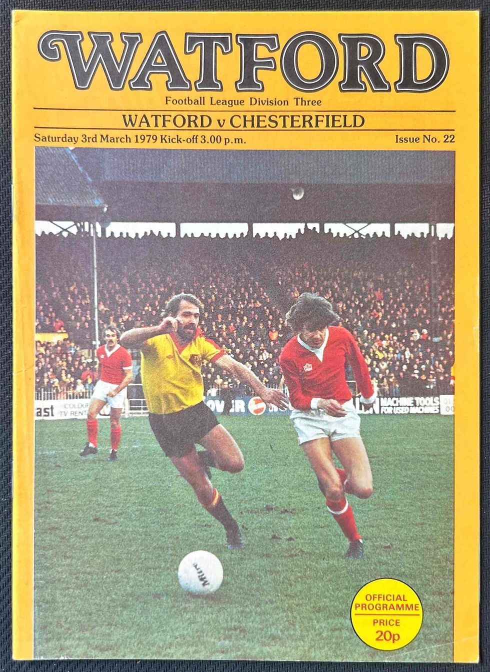 1979 Mar 3 Watford V Chesterfield
