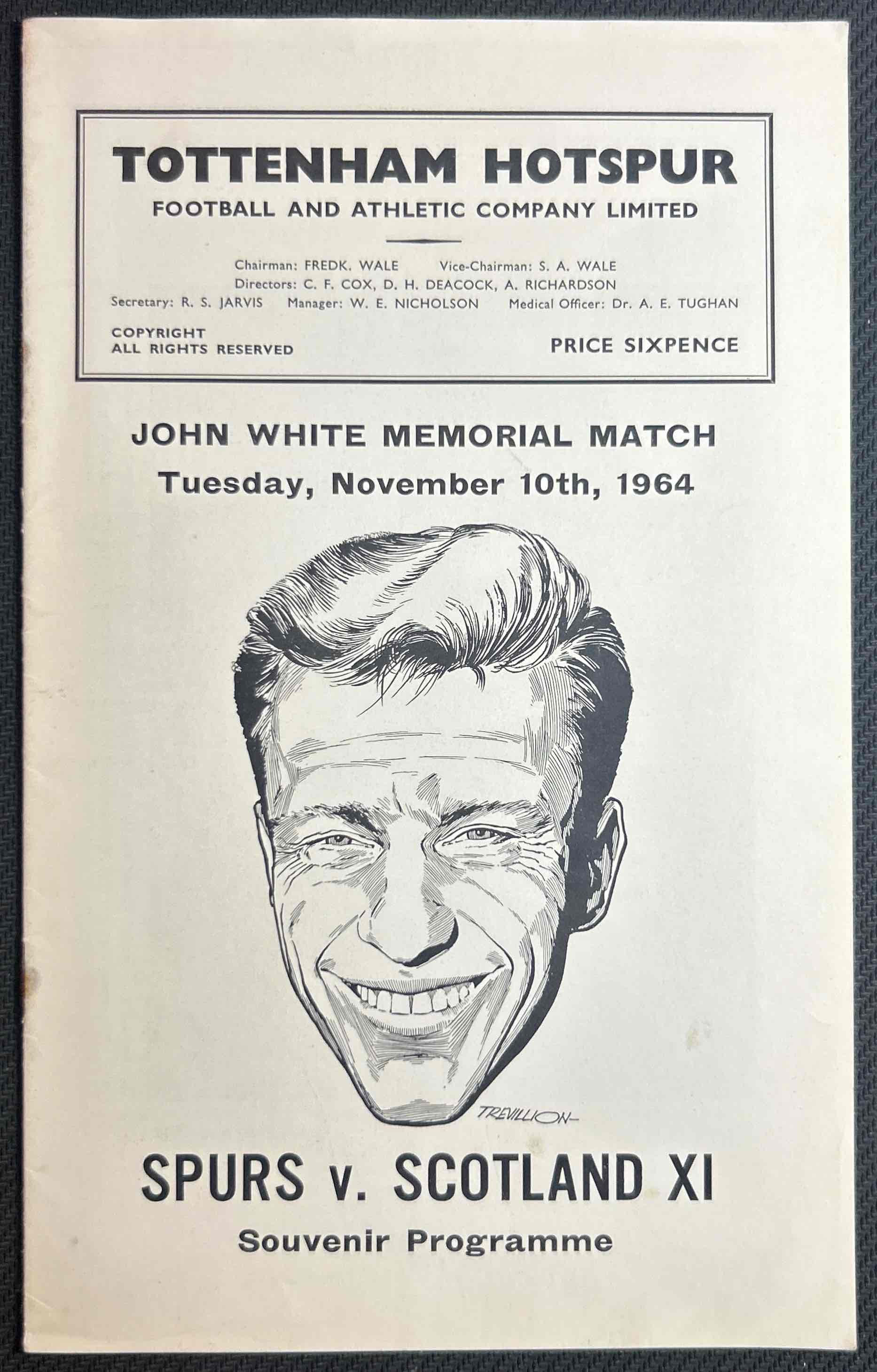 Tottenham V Scotland XI