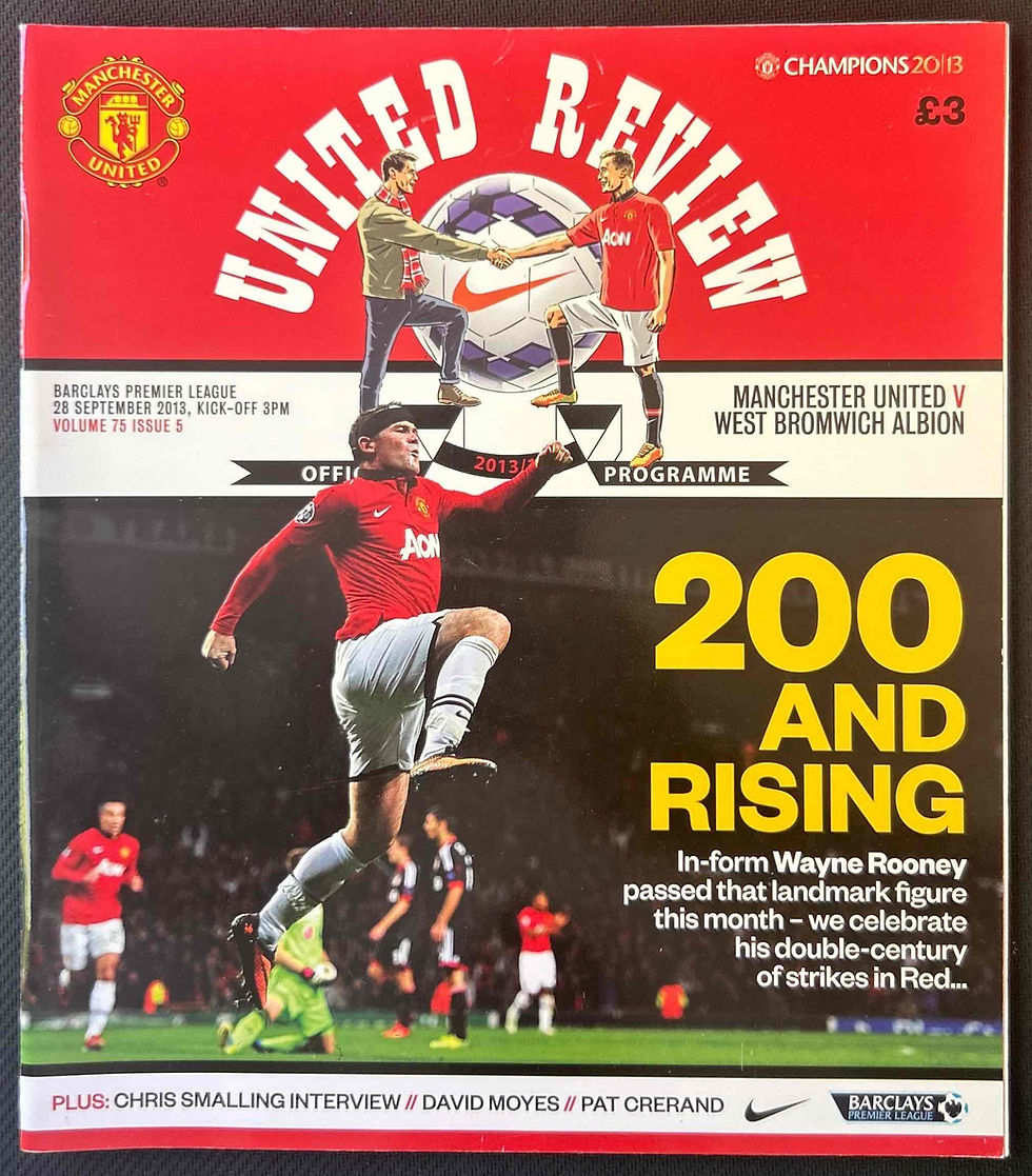 Man United V West Brom