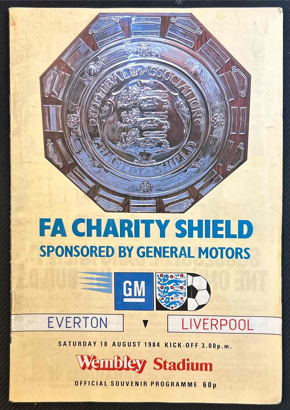 Charity Shield Football Programme