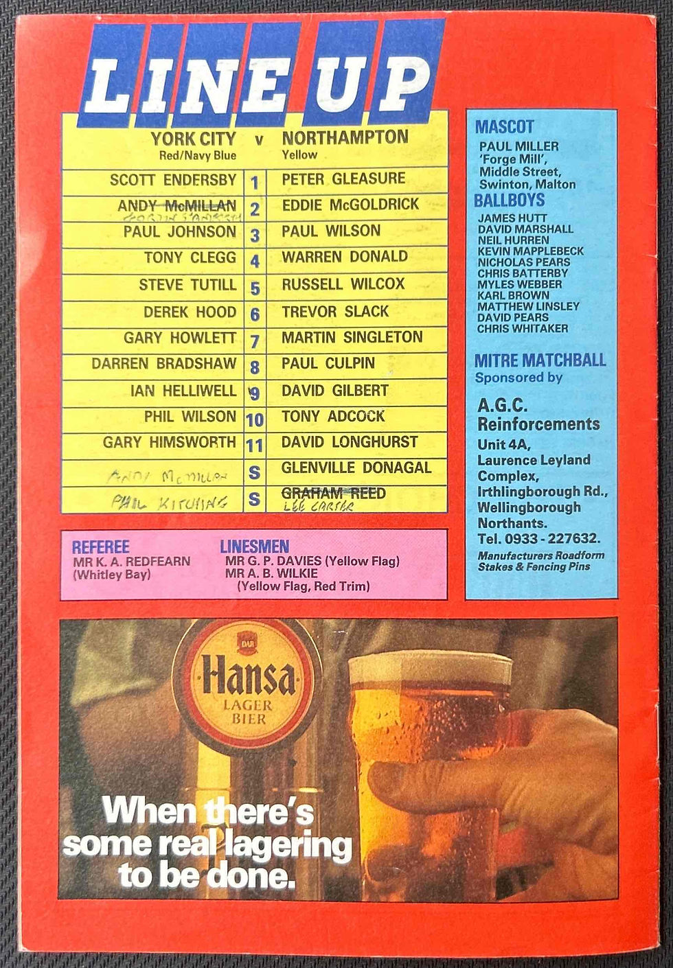 Thumbnail: York Football Programmes