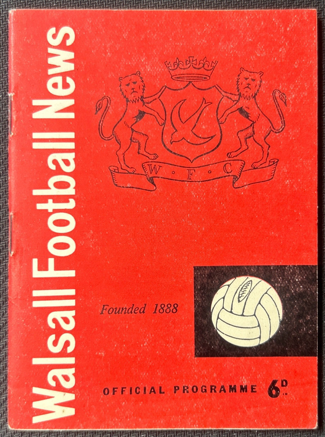 1960 Feb 13 Walsall V Exeter