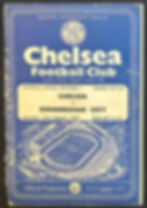 Chelsea Football Programme