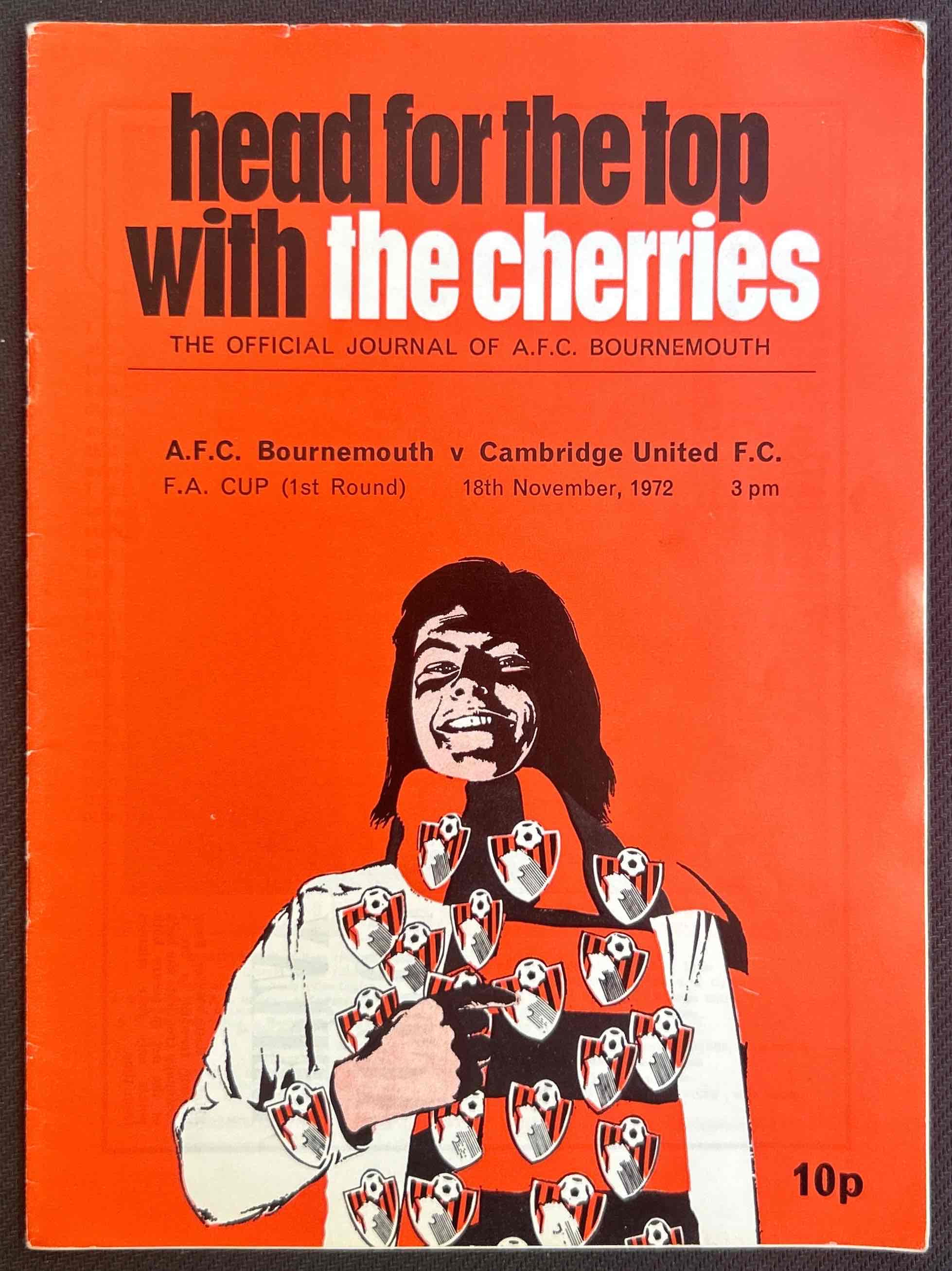 1972 Nov 18 Bournemouth V Cambridge
