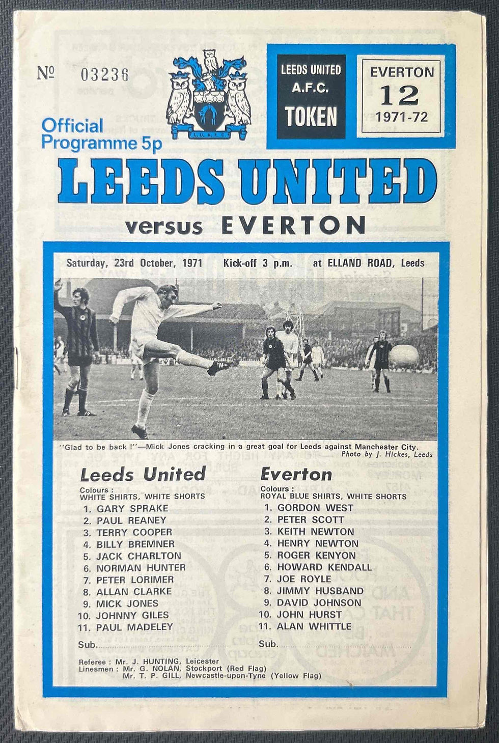 Leeds V Everton