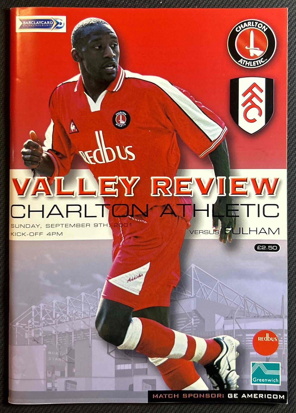 Charlton V Fulham
