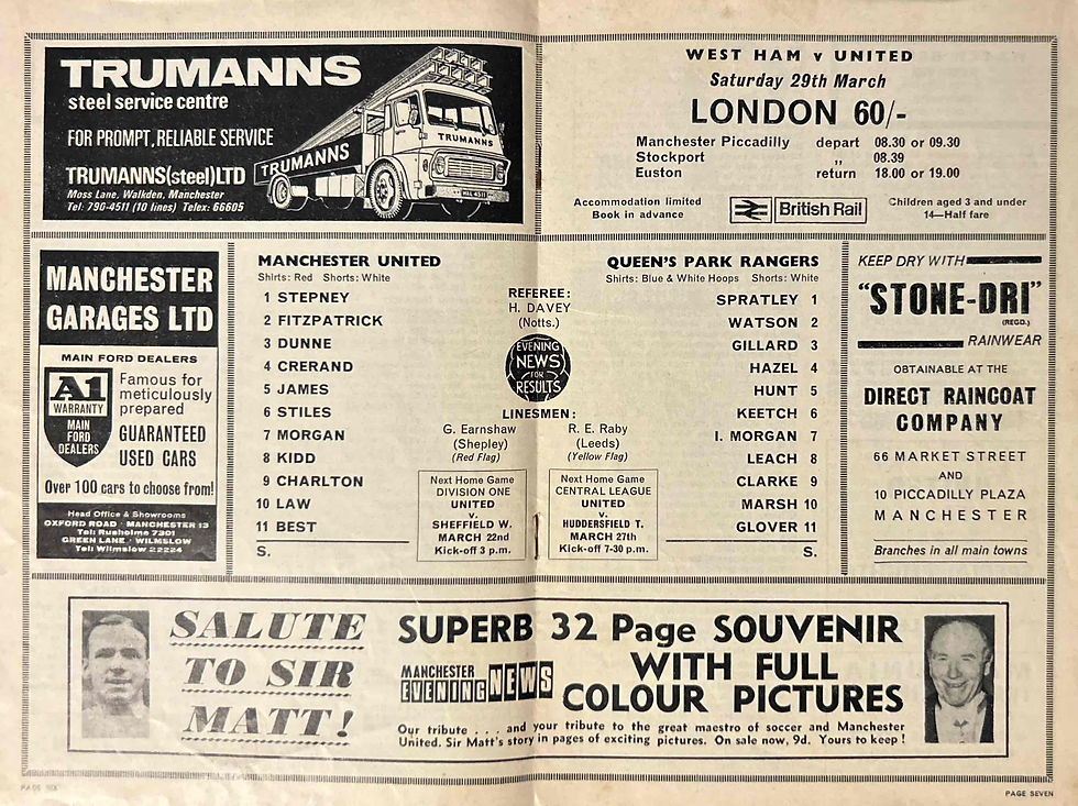 Thumbnail: Man United Football Programmes