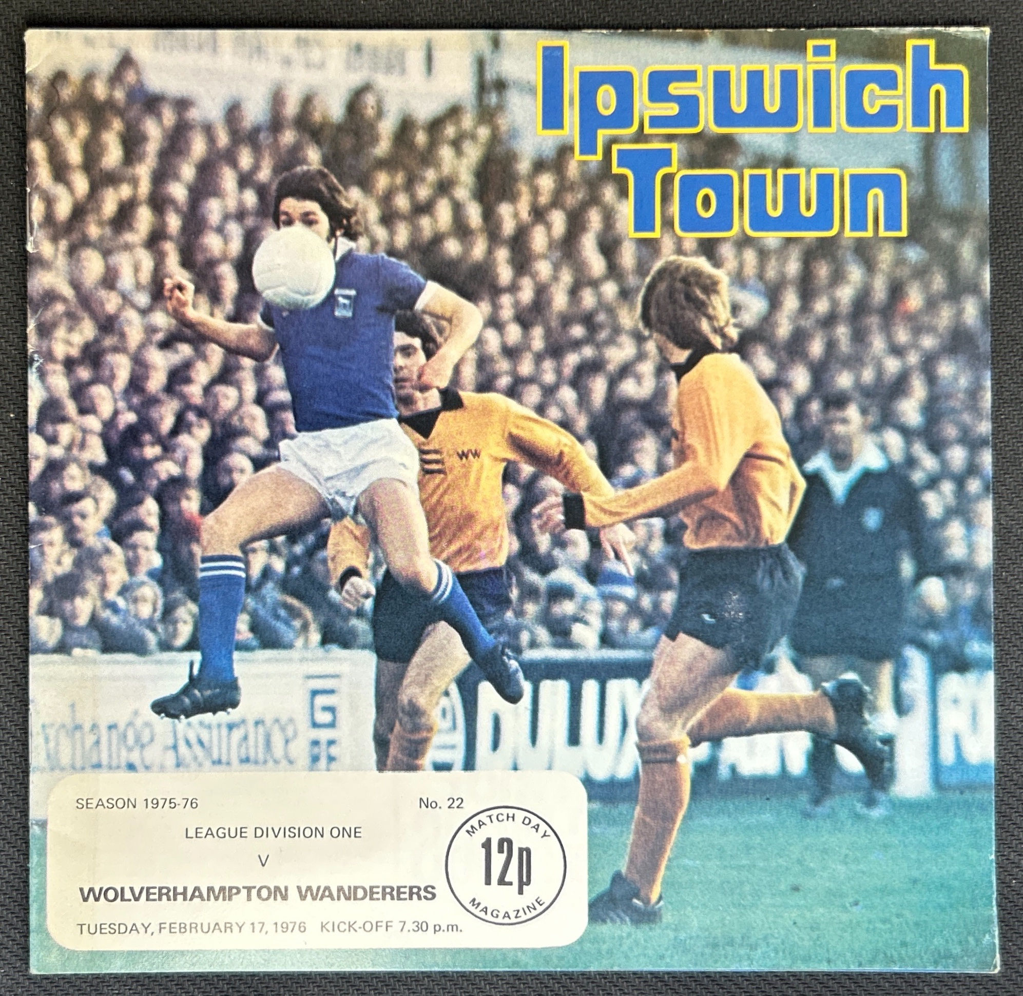 1976 Feb 17 Ipswich V Wolves