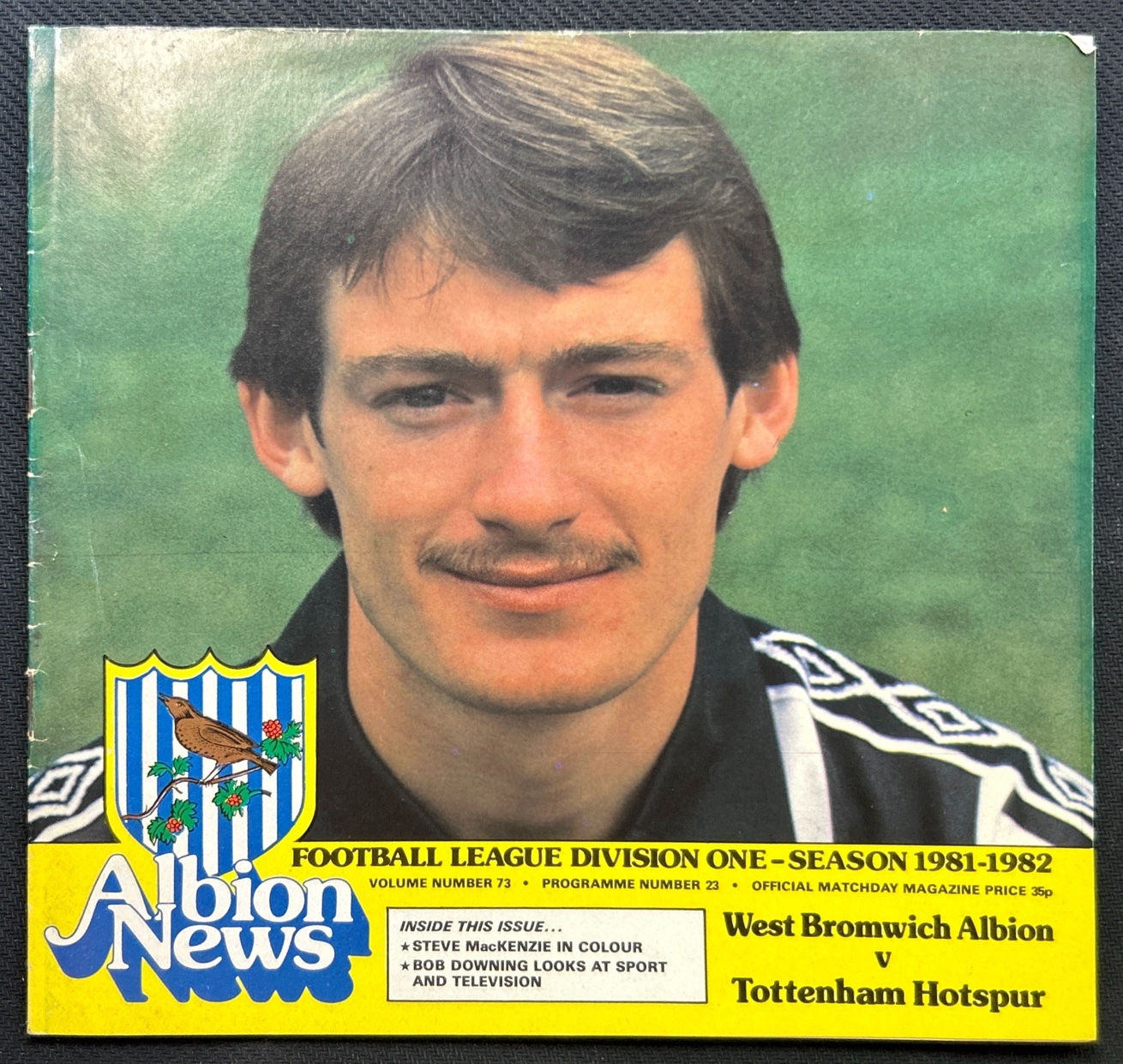 1982 Mar 27 West Brom V Tottenham