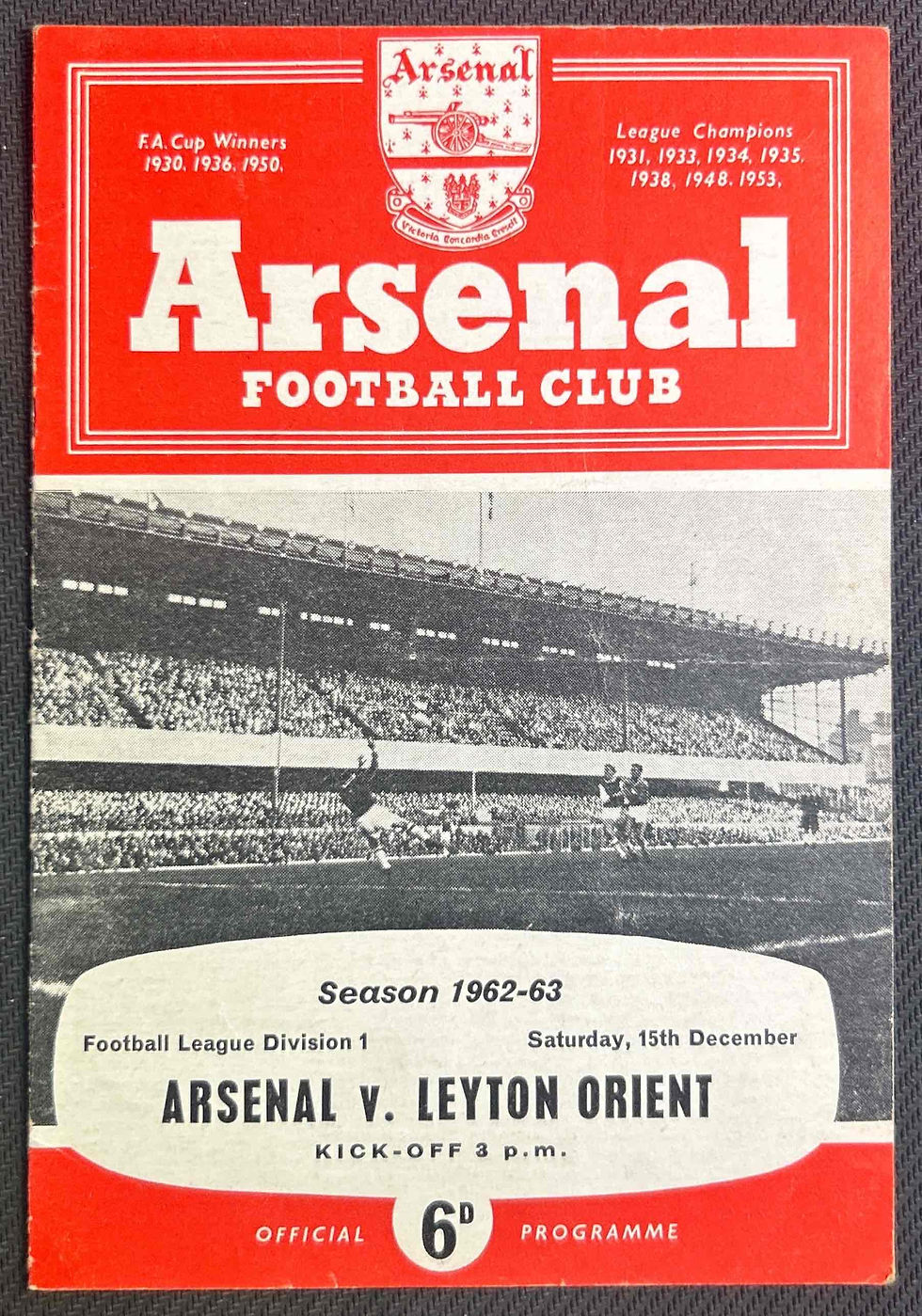 Arsenal V Leyton Orient