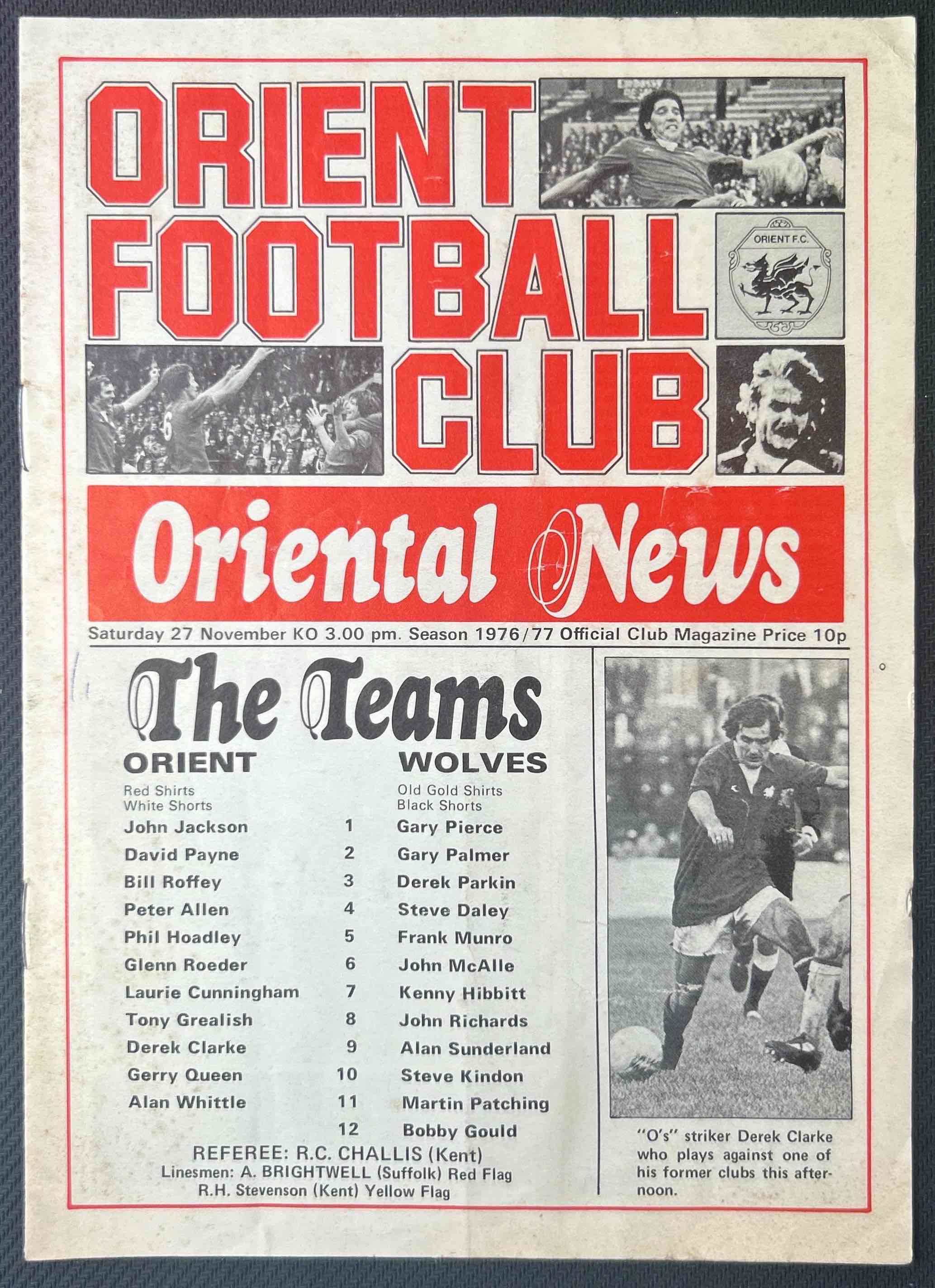 Leyton Orient V Wolves