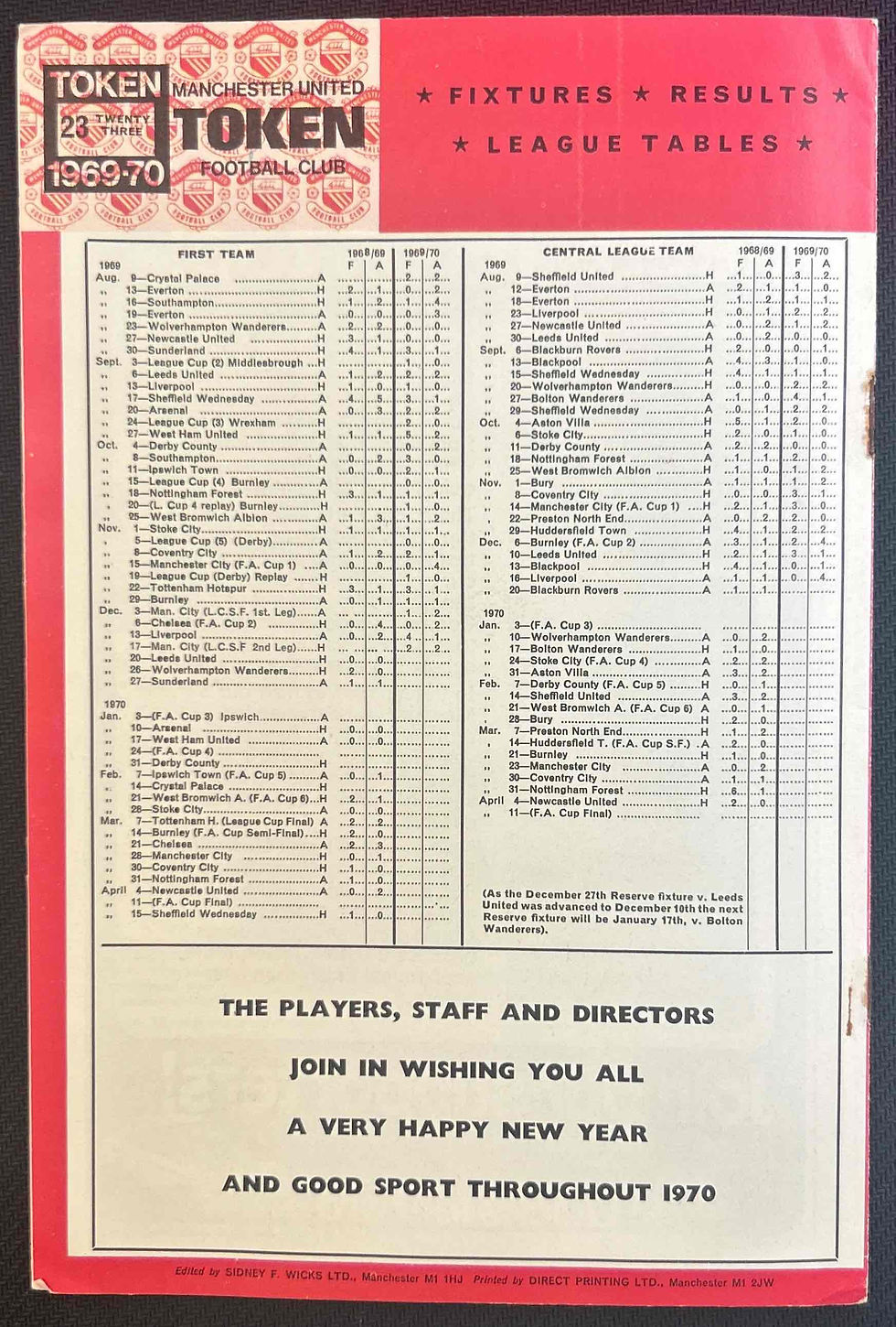 Thumbnail: 1969 Dec 26 Man United V Wolves