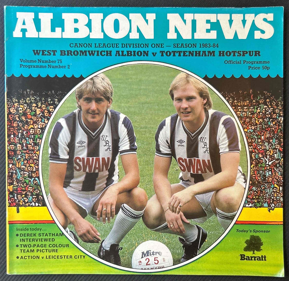 West Brom V Tottenham
