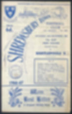 Shrewsbury Football Programmes
