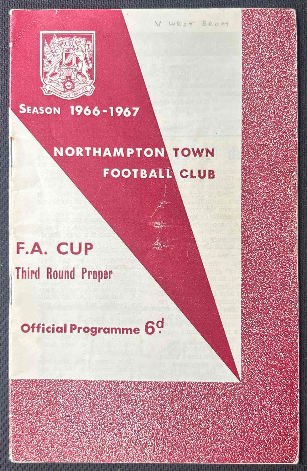 Northampton V West Brom