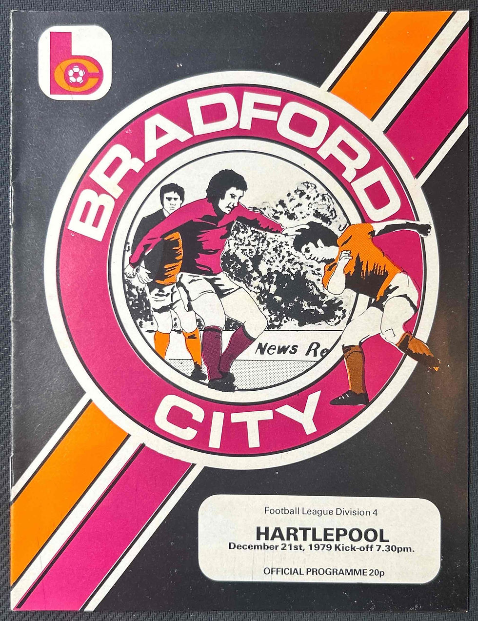 1979 Dec 21 Bradford City V Hartlepool