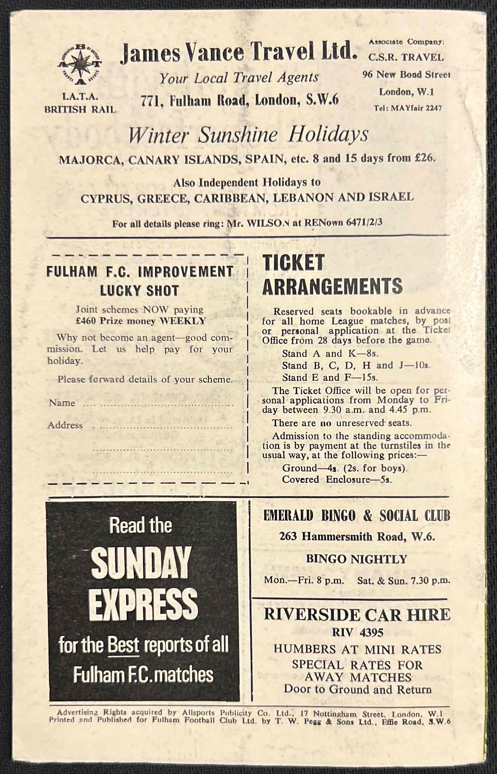 Thumbnail: 1968 May 1 Fulham V Stoke