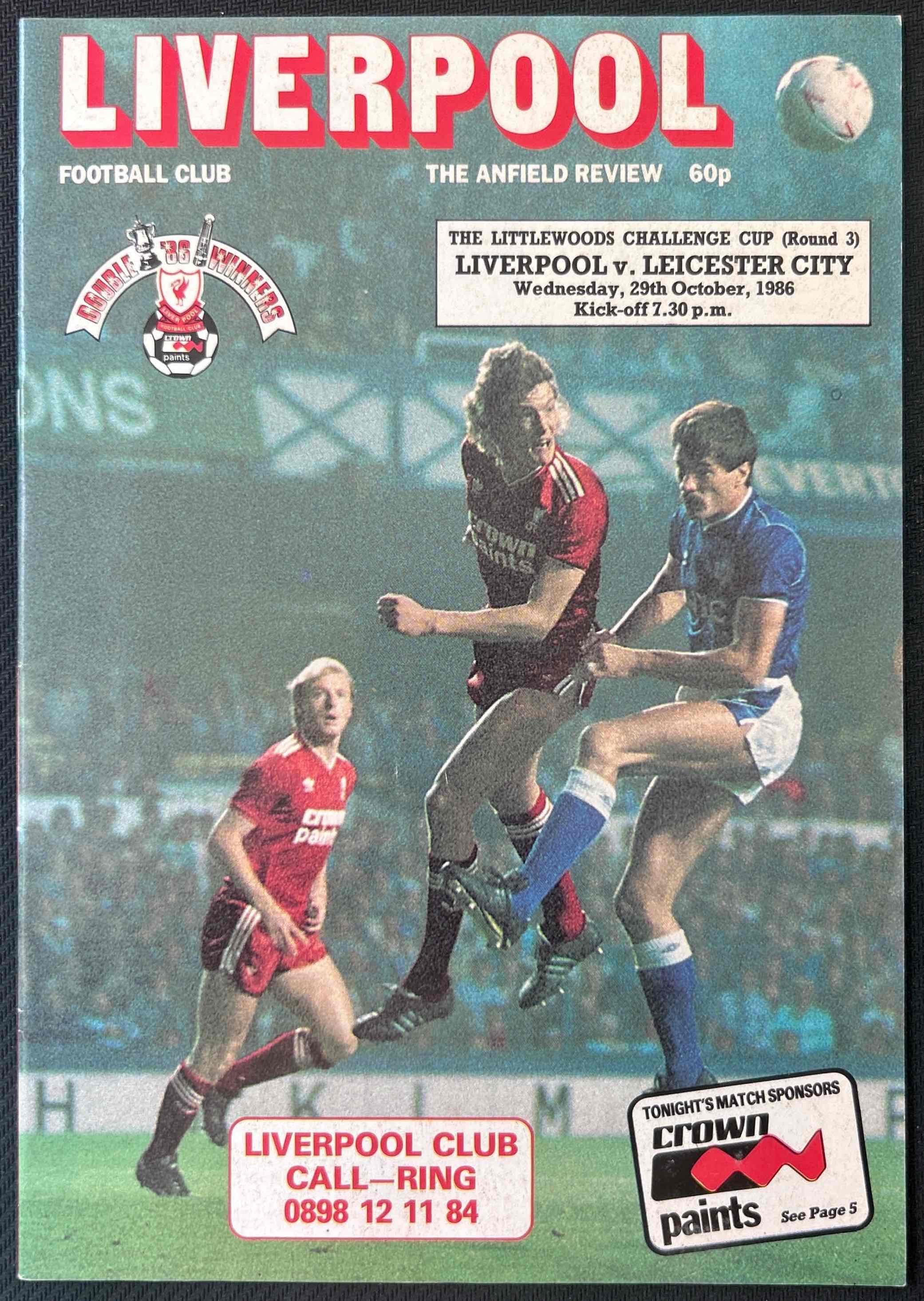 Liverpool V Leicester