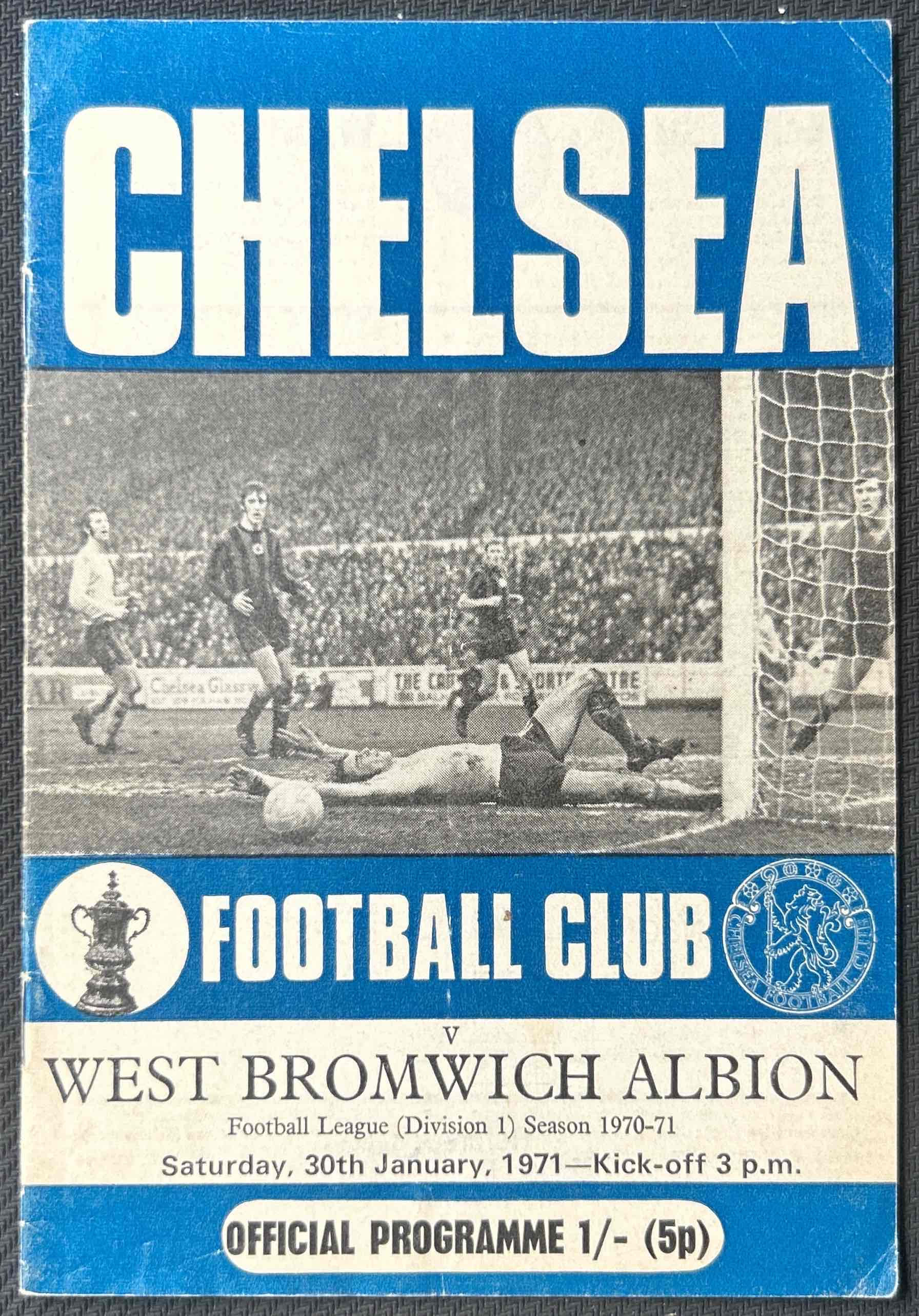 1971 Jan 30 Chelsea V West Brom
