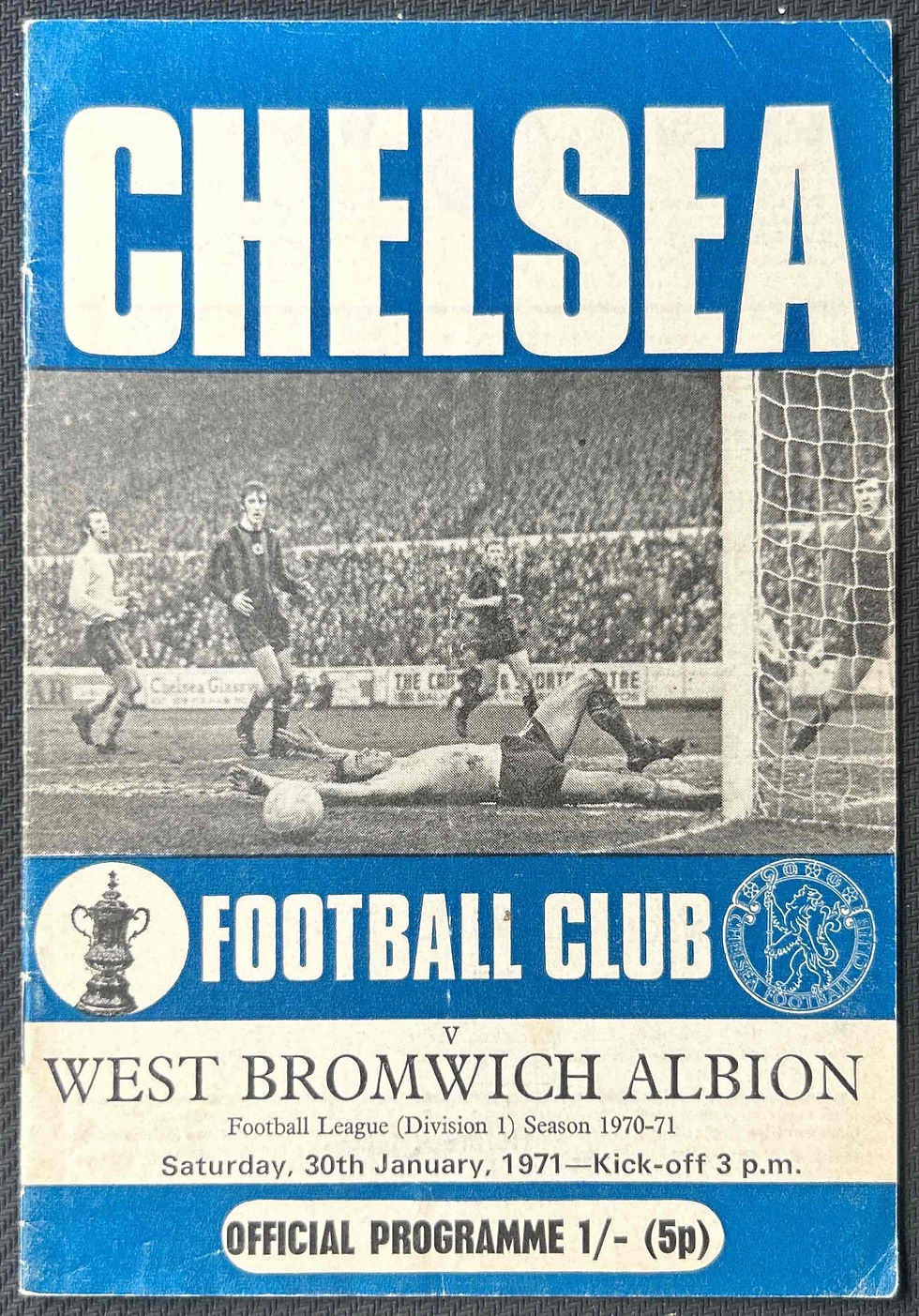 1971 Jan 30 Chelsea V West Brom