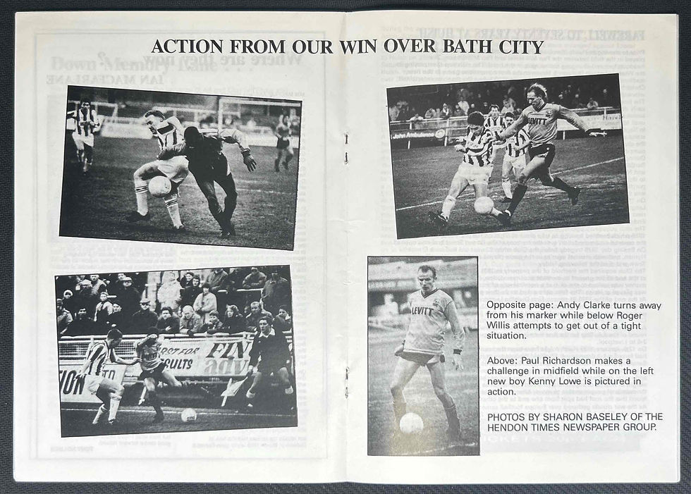 1991 Feb 23 Barnet V Yeovil