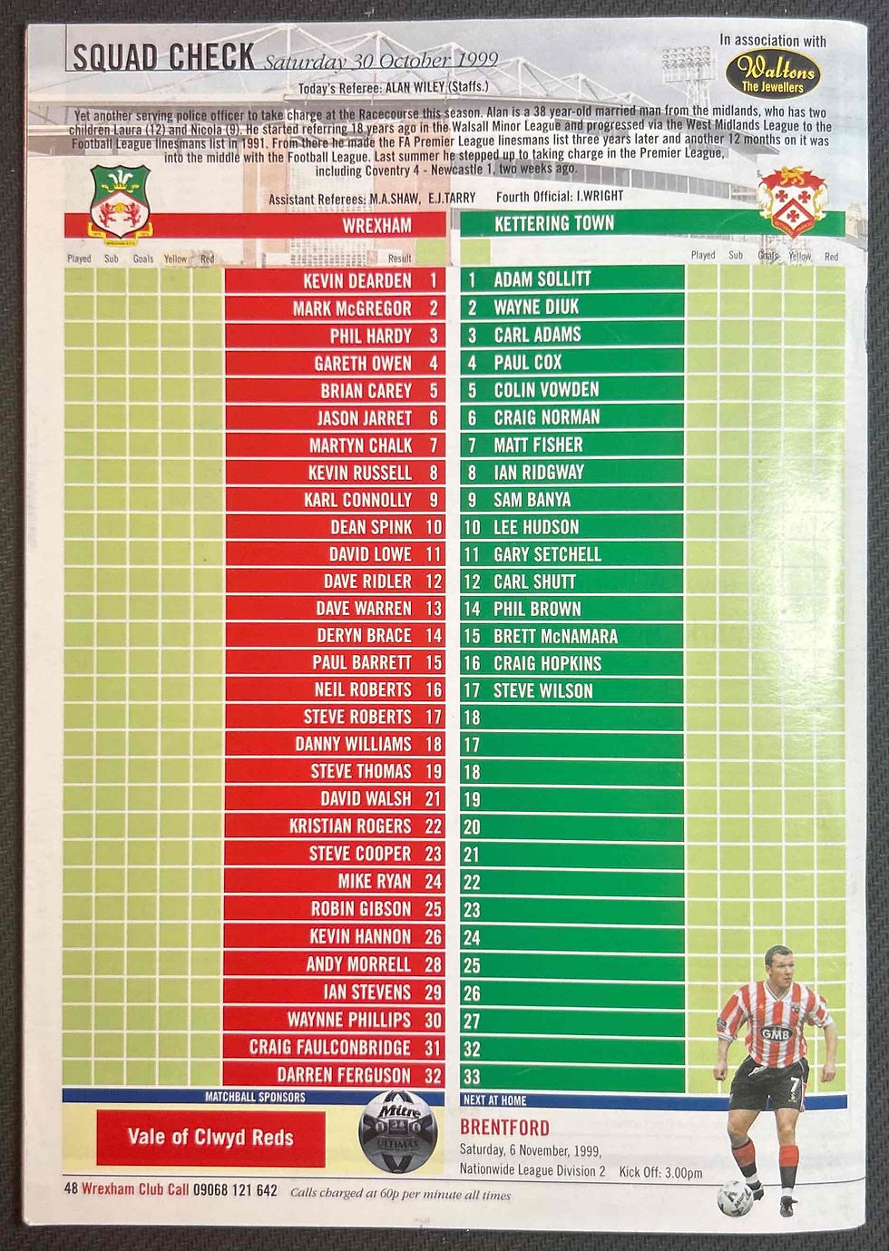 Thumbnail: Wrexham V Kettering
