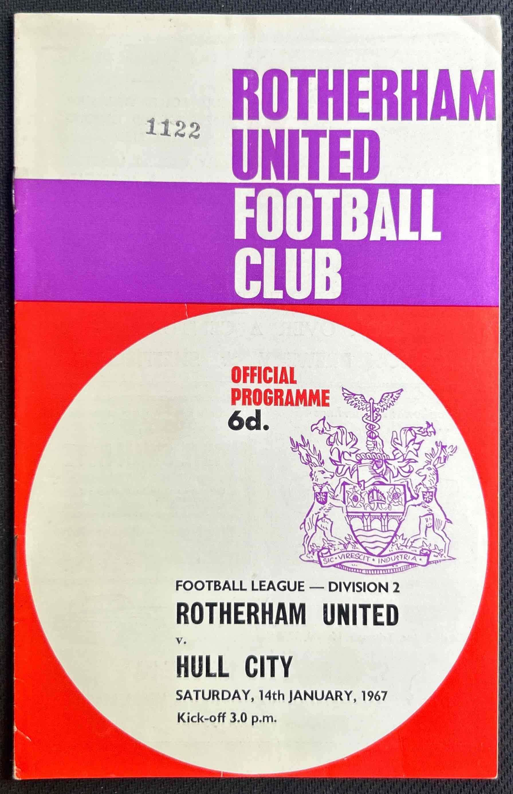 Rotherham V Hull