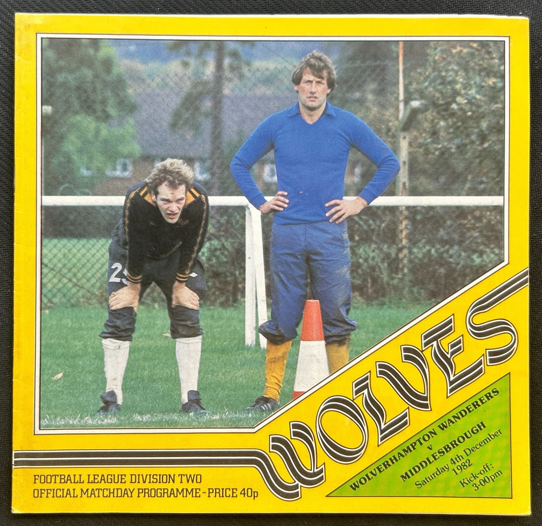 1982 Dec 4 Wolves V Middlesbrough