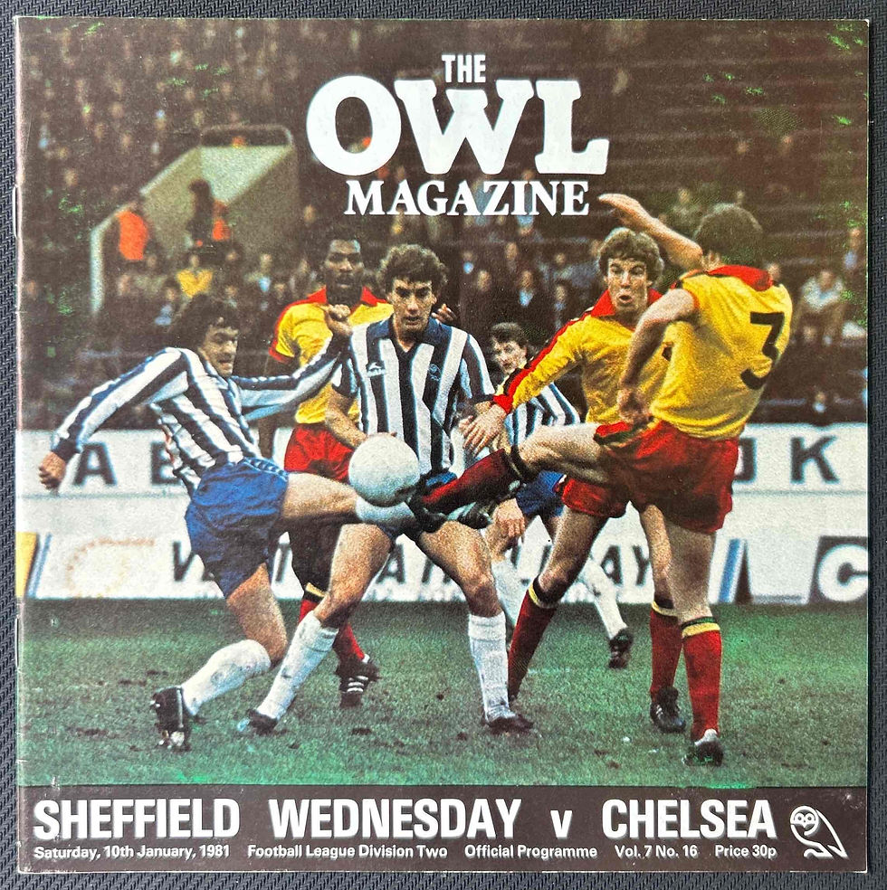 Sheffield Wednesday V Chelsea
