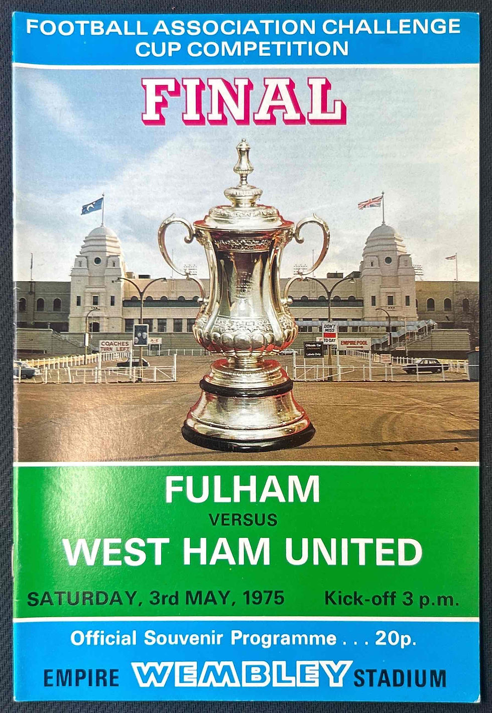 1975 May 3 Fulham V West Ham