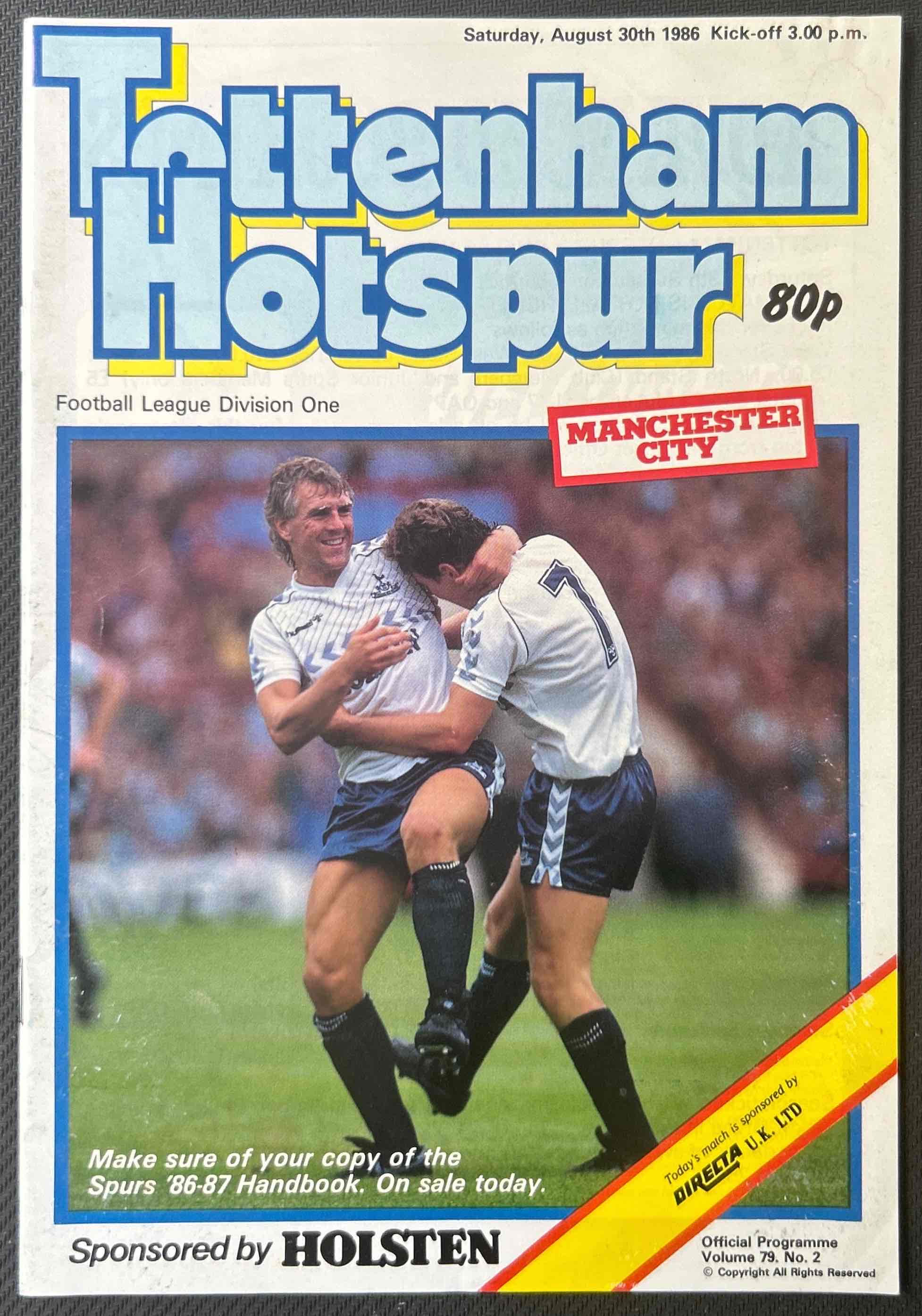 Tottenham V Man City