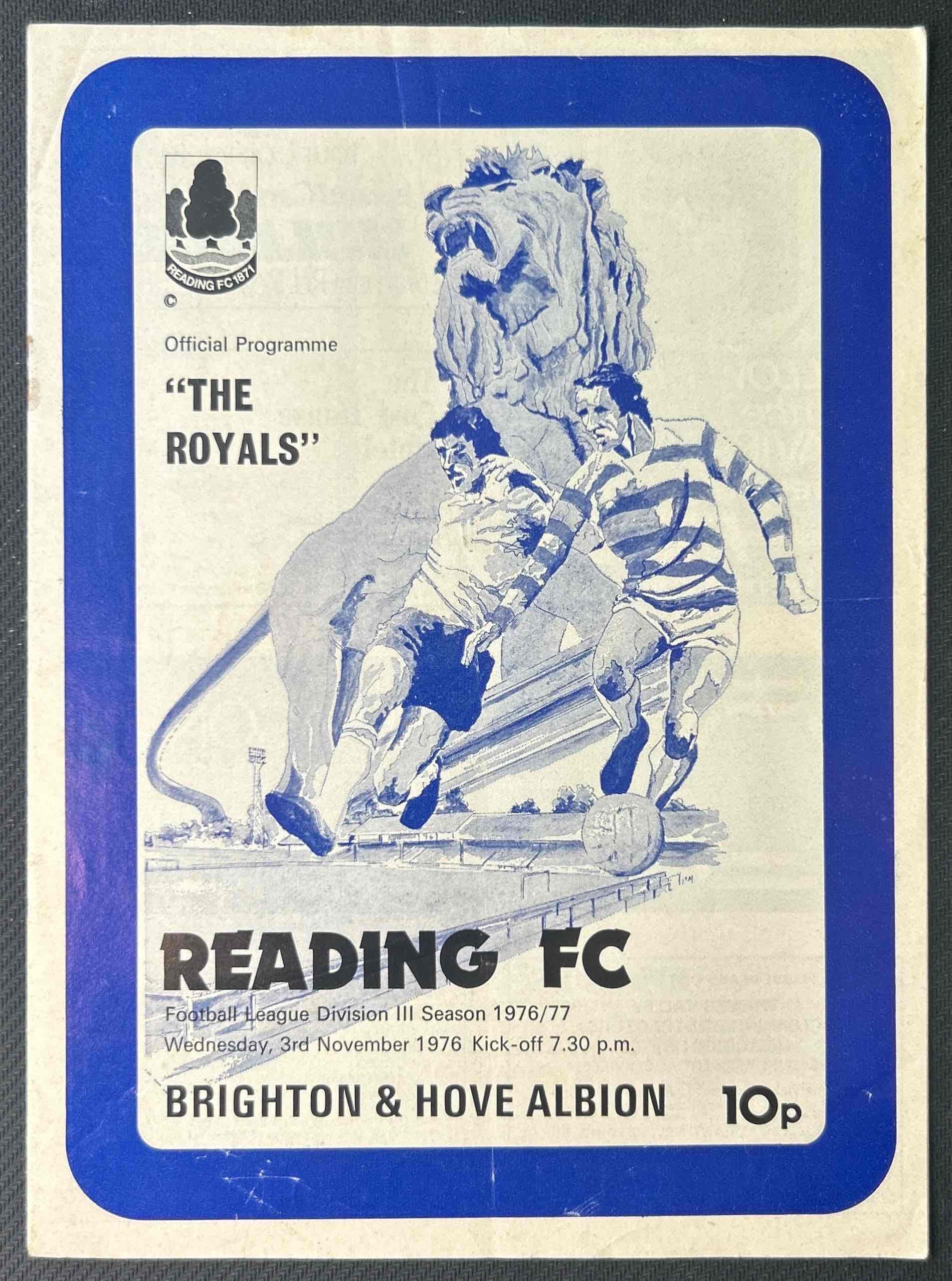 Reading V Brighton