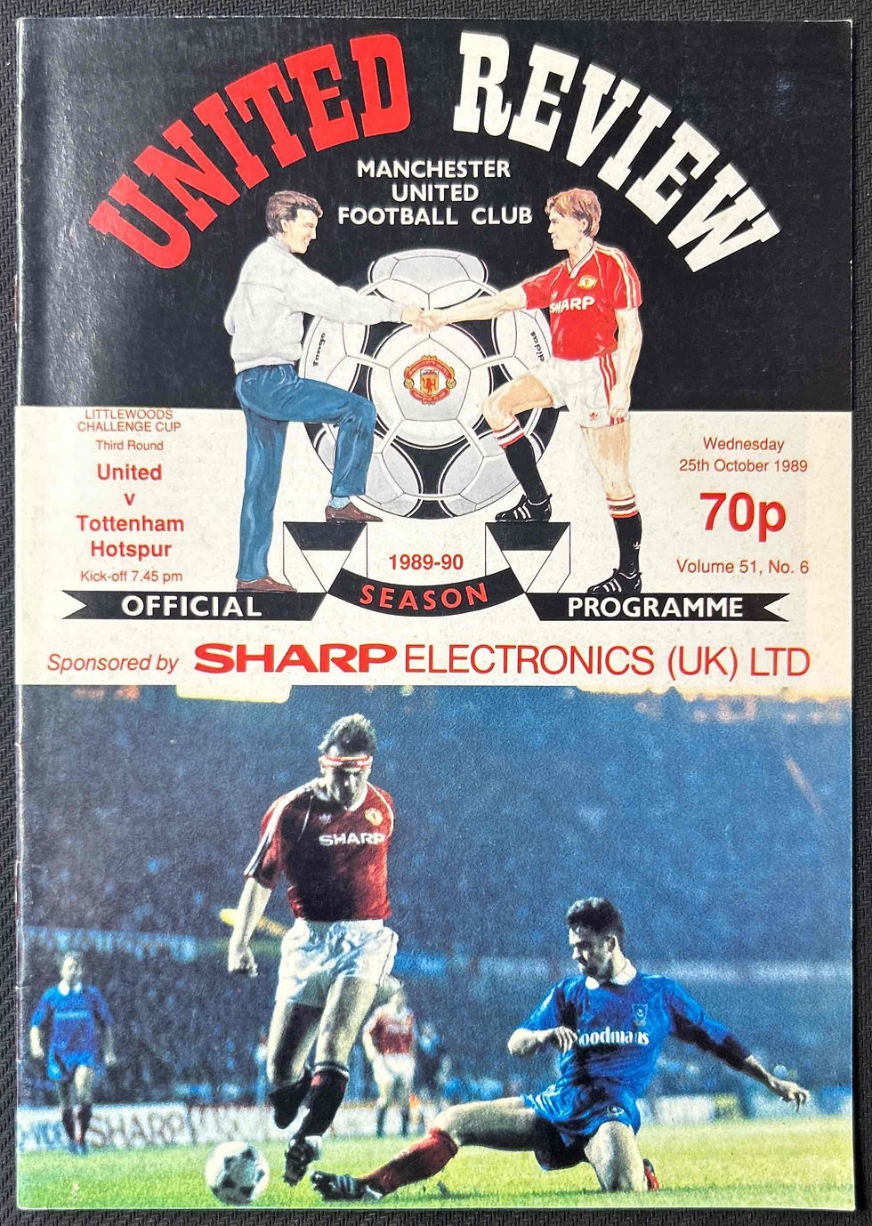 1989 Oct 25 Man United V Tottenham