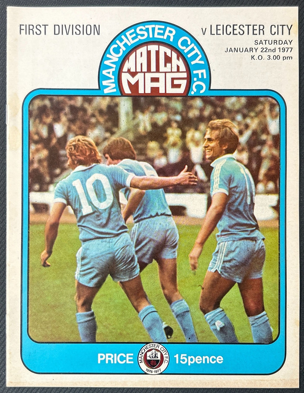 1977 Jan 22 Man City V Leicester