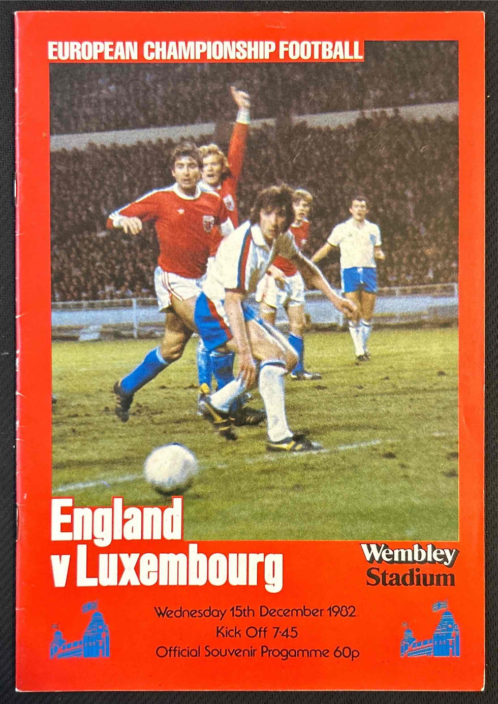 England Football Programmes