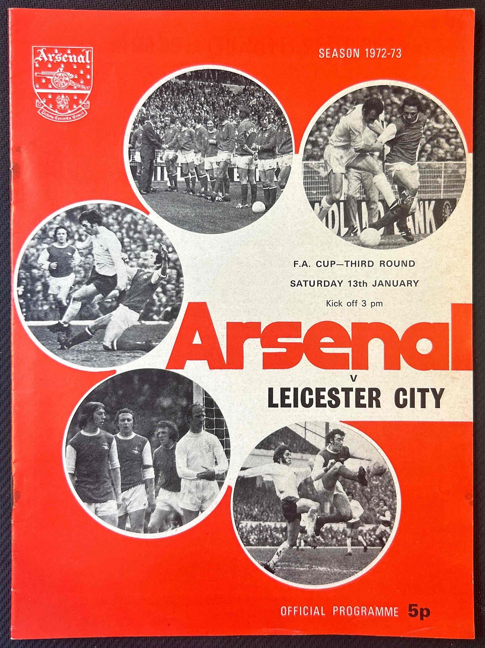 Arsenal V Leicester