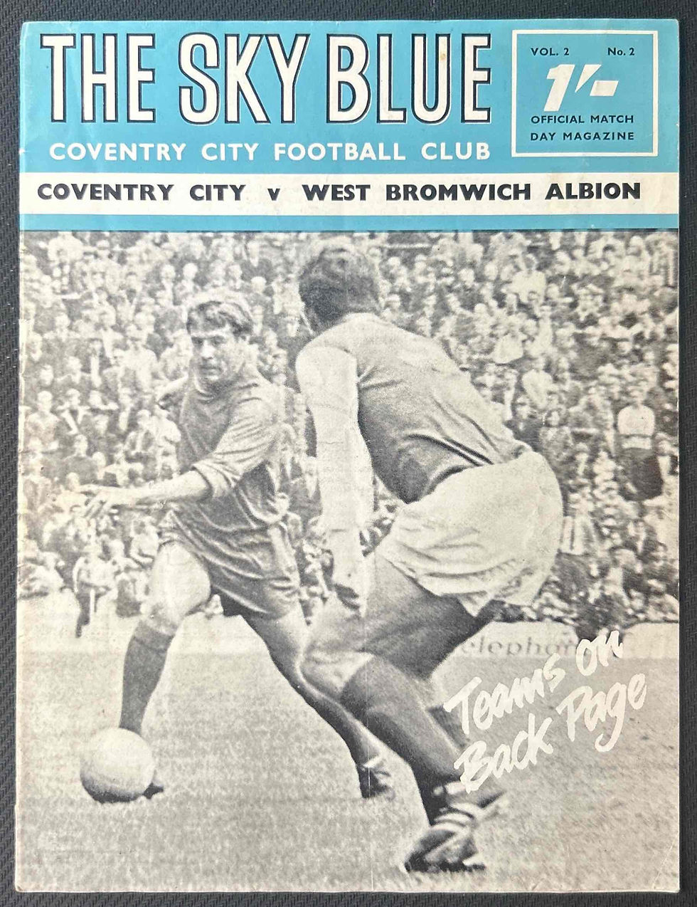 Coventry V West Brom