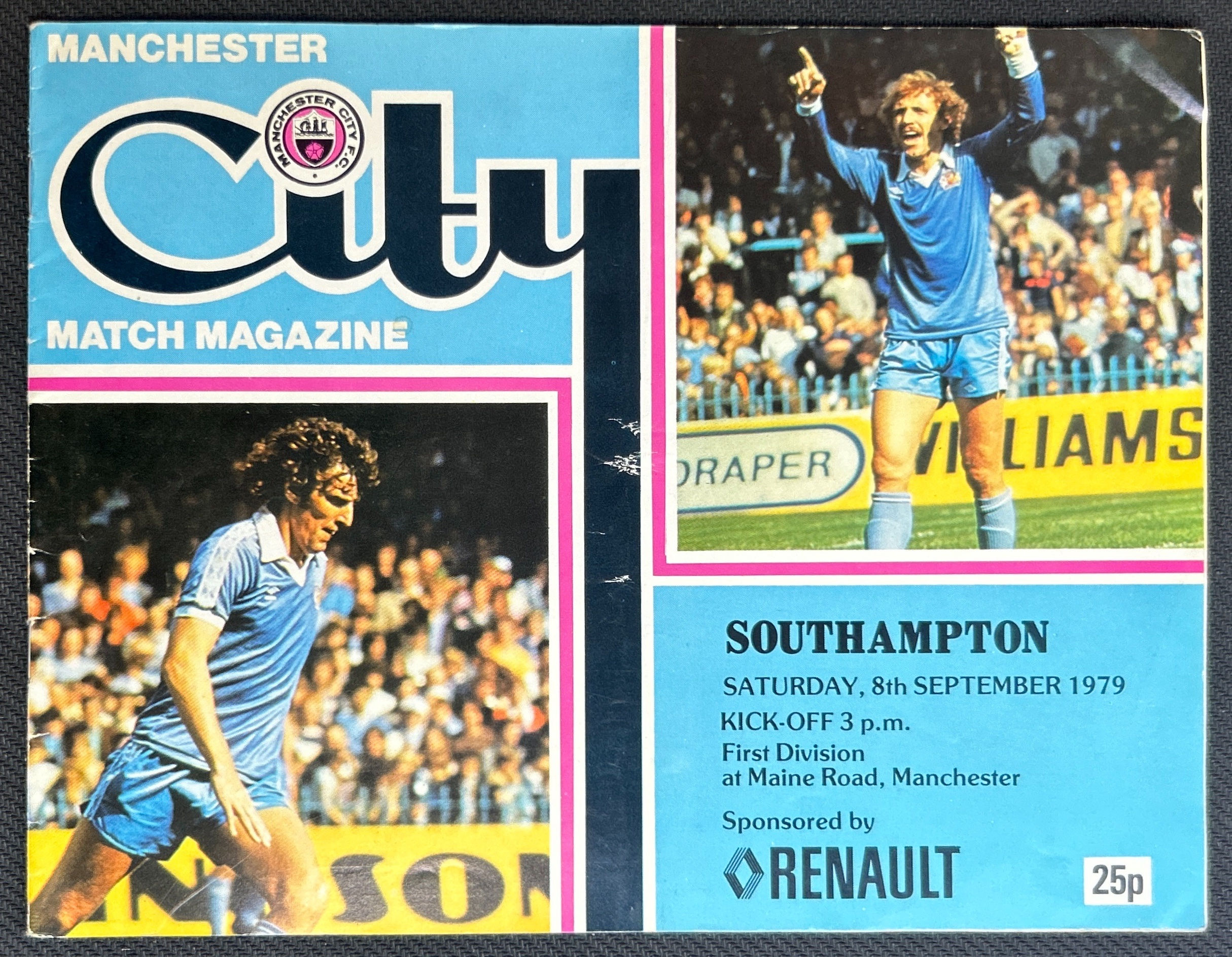 1979 Sep 8 Man City V Southampton