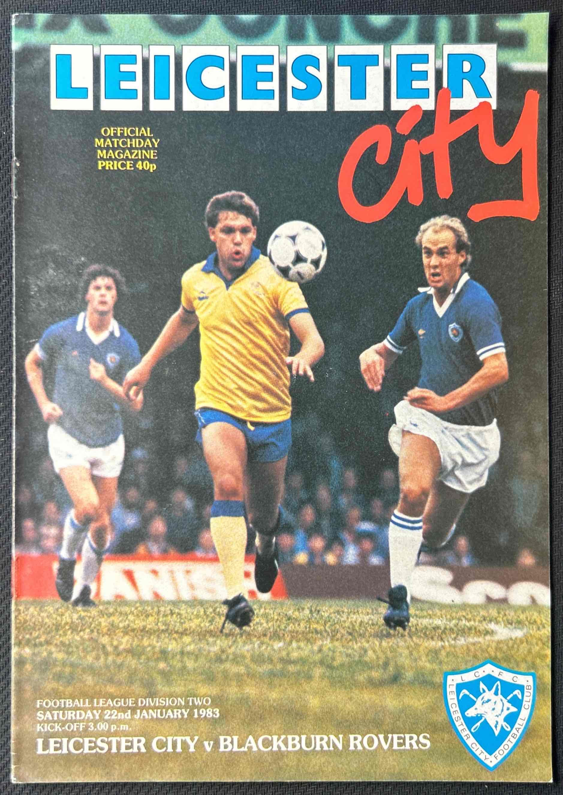 1983 Jan 22 Leicester V Blackburn