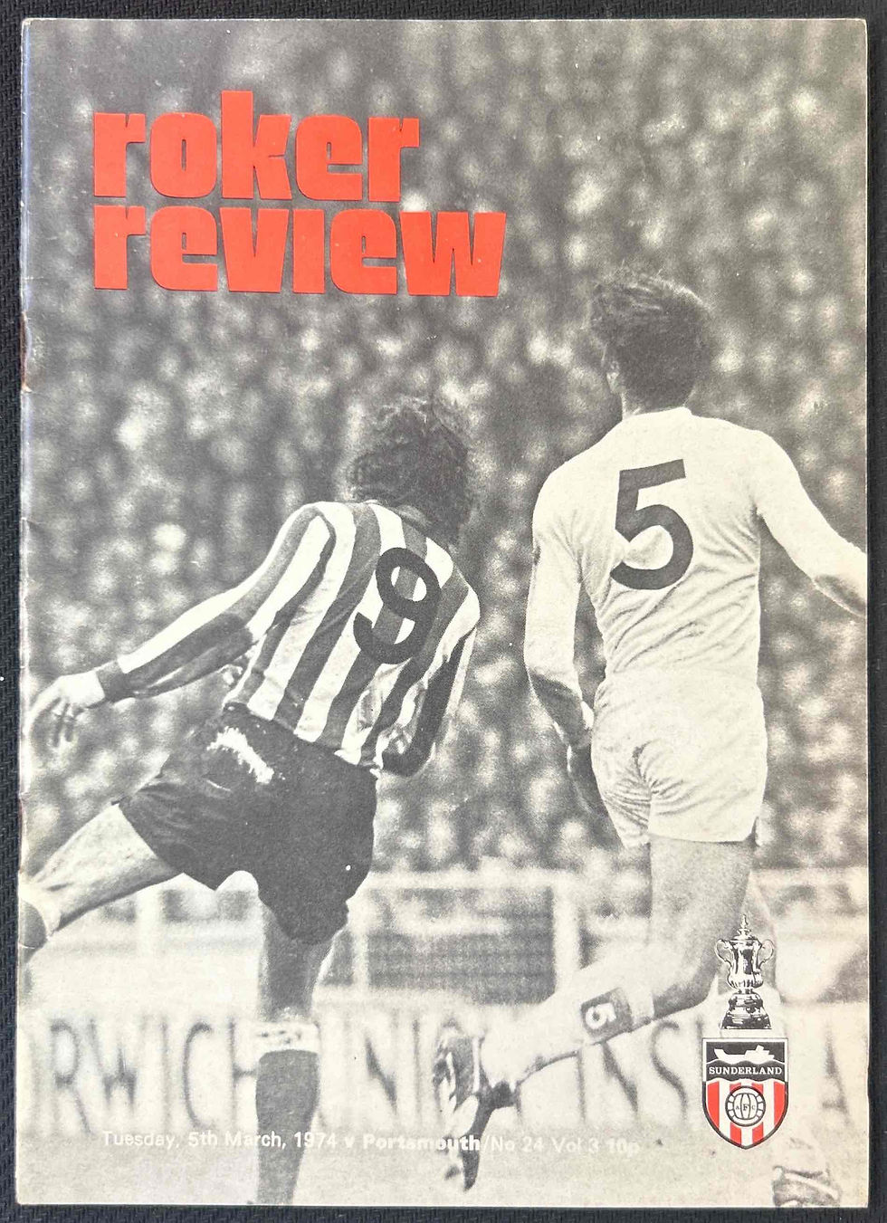 1974 Mar 5 Sunderland V Portsmouth