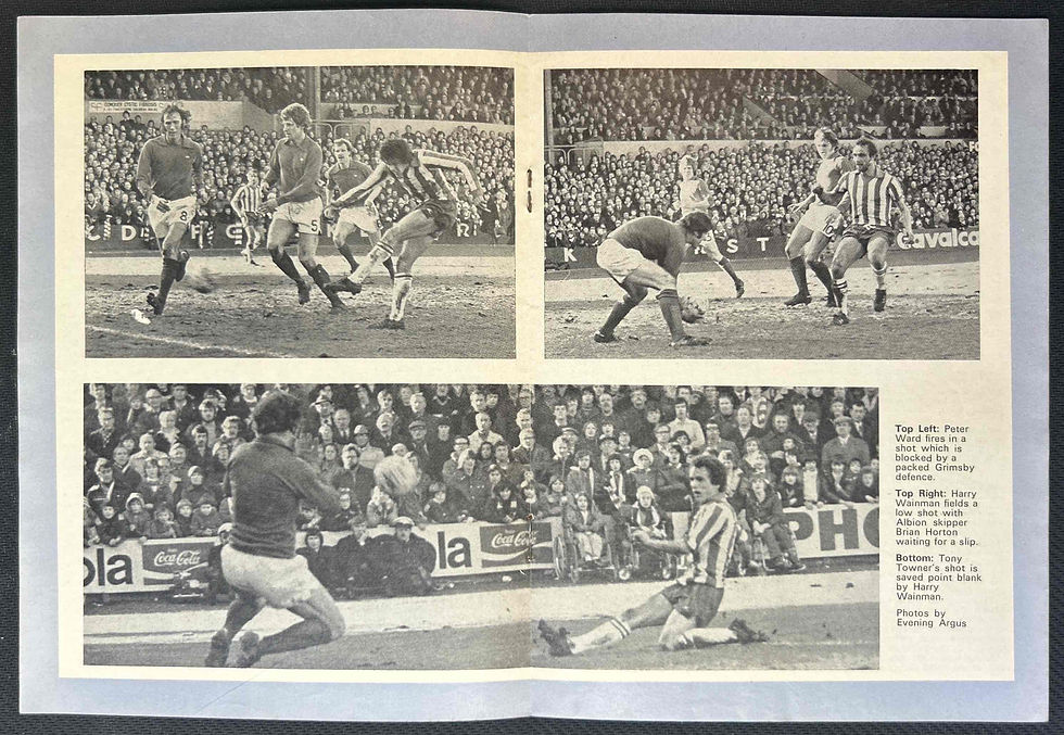1977 Mar 5 Brighton V Tranmere