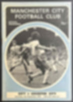 1972 Sep 2 Man City V Leicester Football Programme