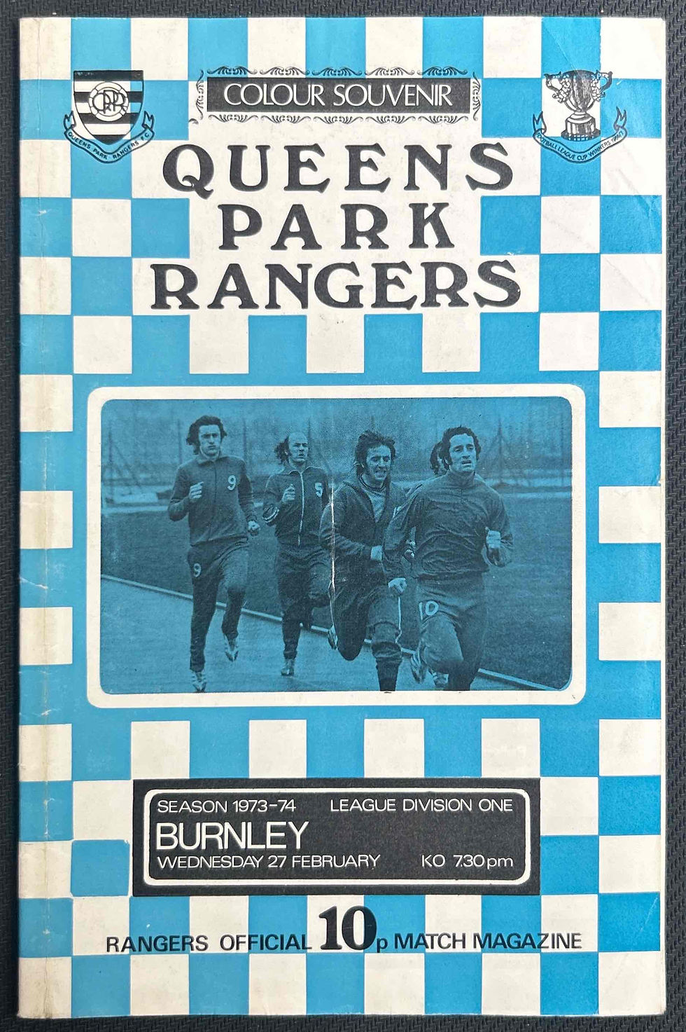 1974 Feb 27 QPR V Burnley