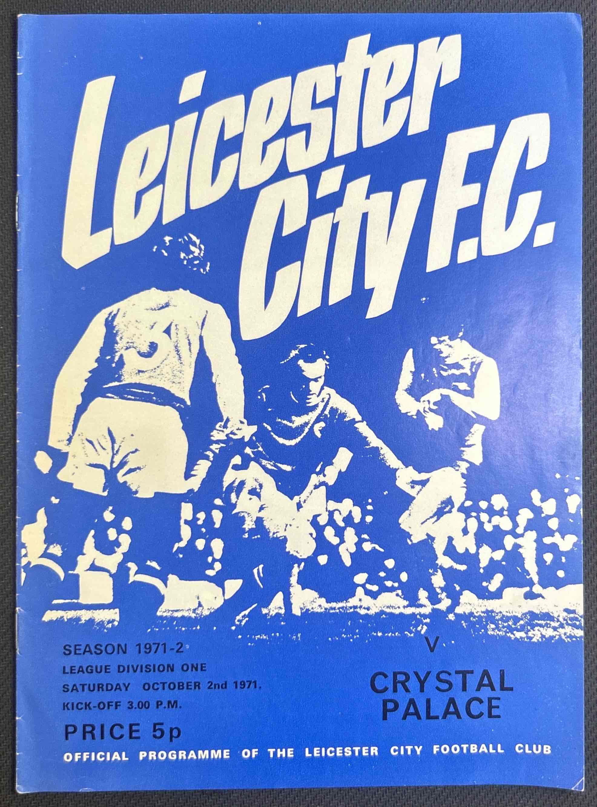 Leicester V Crystal Palace