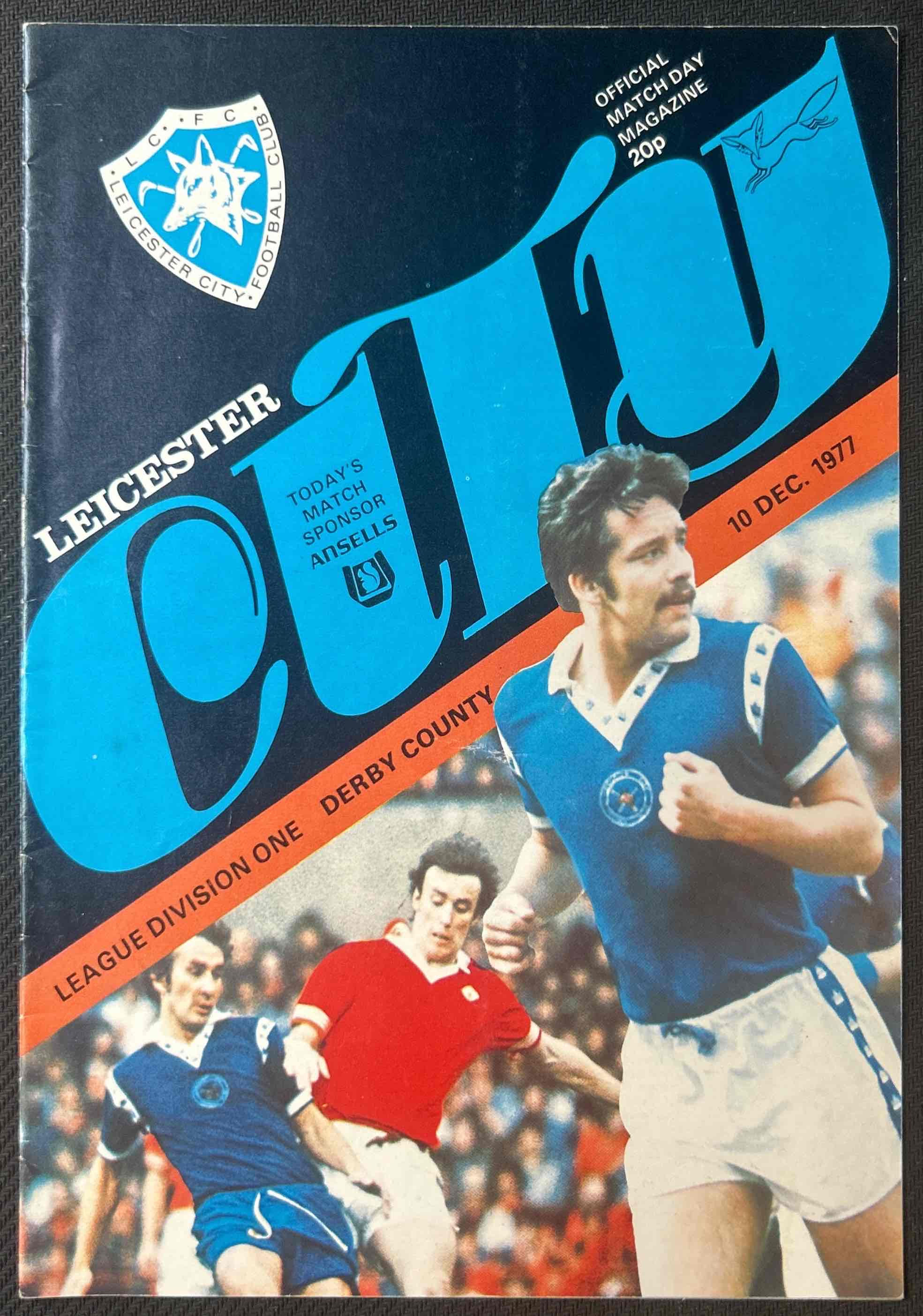 1977 Dec 10 Leicester V Derby