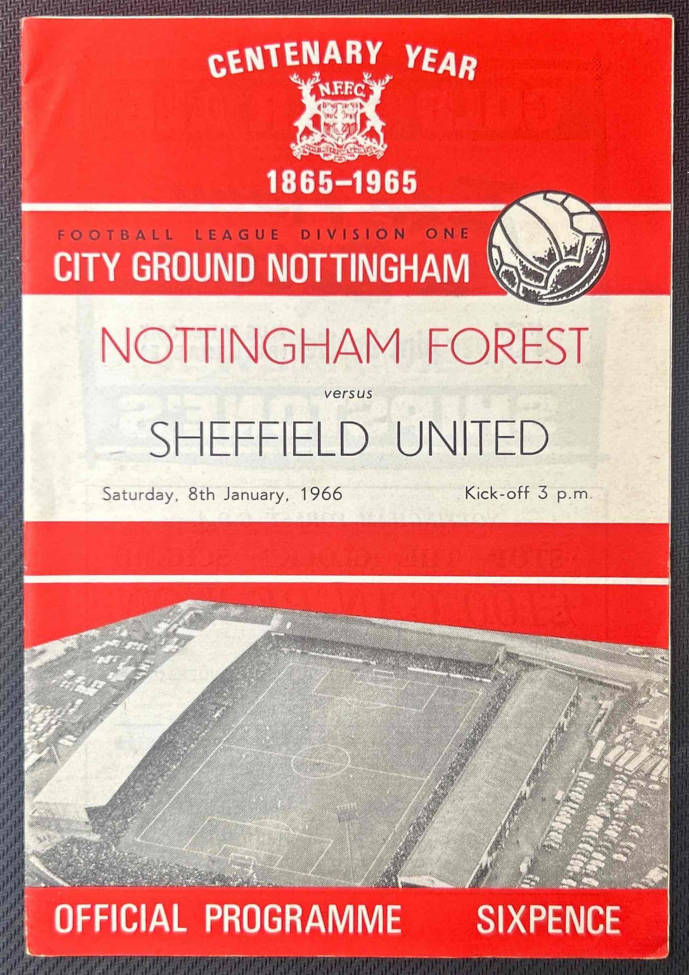 Nottingham Forest Football Programme