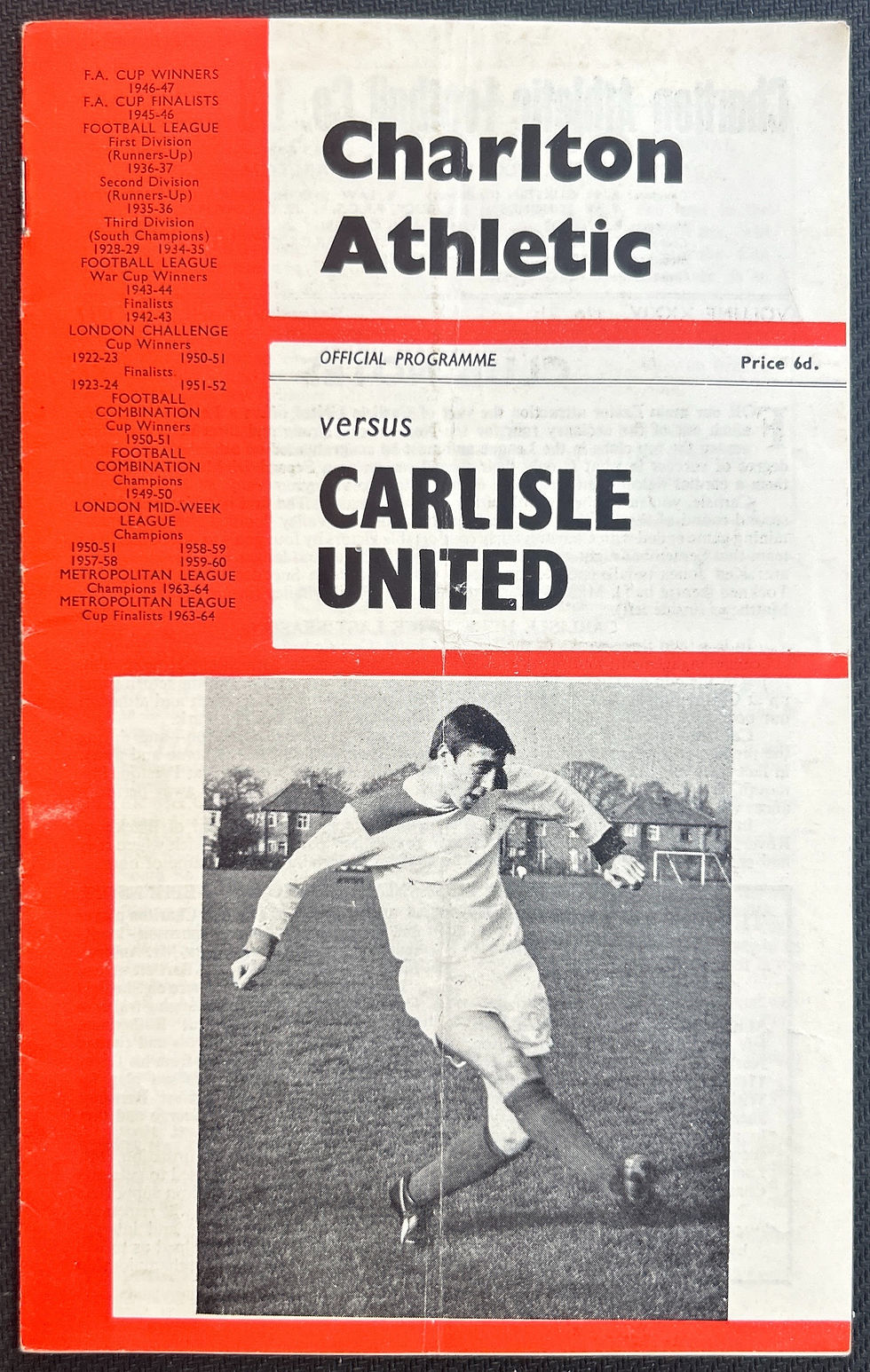 1967 Apr 24 Charlton V Carlisle